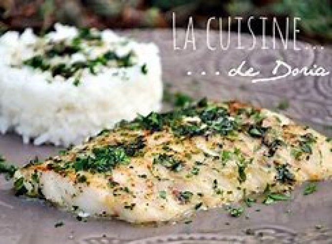 VENDREDI : 1 FILET DE POISSON aux fines herbes